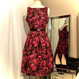 Jessica Howard Sleeveless Pink Fit & Flare Dress